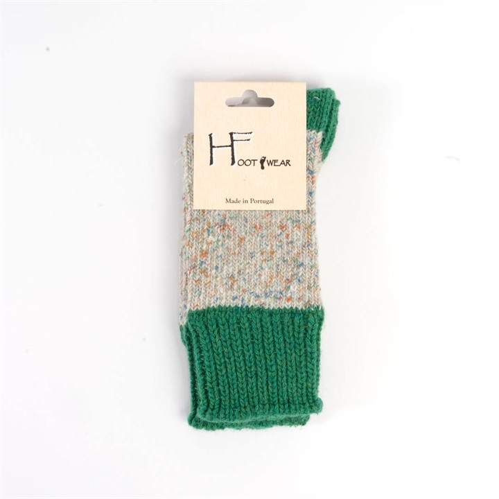 【HFOOTWEAR】NEPウール・シルク混ソックス B