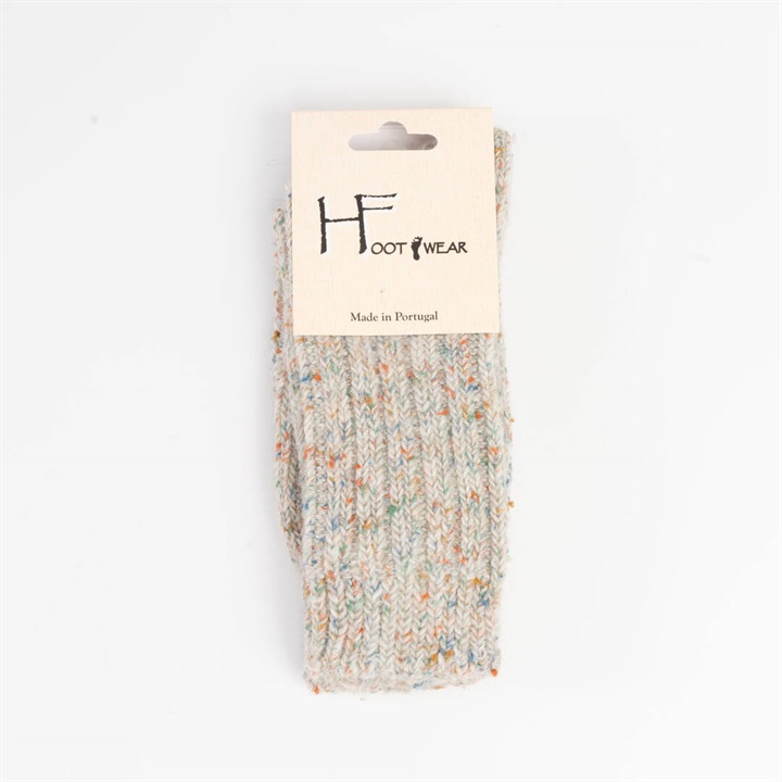 【HFOOTWEAR】CHAUVEリブ編みソックス