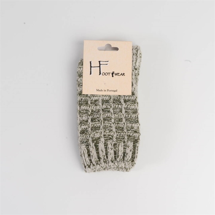 【HFOOTWEAR】PAVEブロック柄ソックス