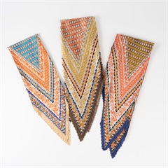 【fu-dueka：：】プリーツプリントスカーフ 1510251