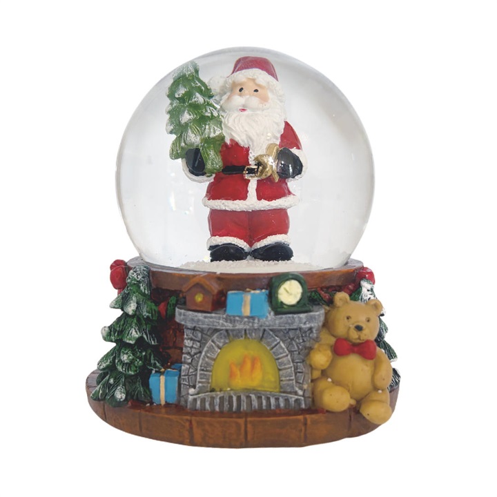 クリスマススノードーム ファイヤープレイス