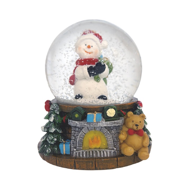 クリスマススノードーム ファイヤープレイス