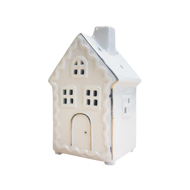 LEDセラミックキャンディーハウスオブジェ