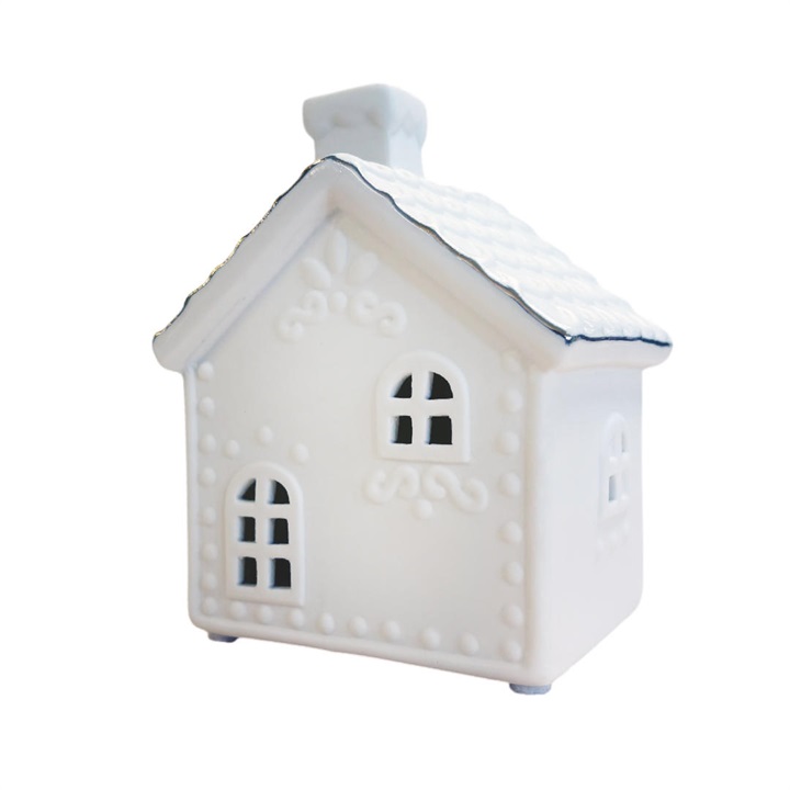LEDセラミックキャンディーハウスオブジェ Lサイズ
