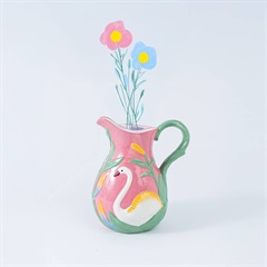 【rice】スワンコーラルフラワーベース(スワンコーラルフラワーベース)