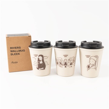 【Rivers】リバーズ ウォールマグ スリーク COFFEE BOY 350ml