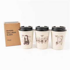 【Rivers】リバーズ ウォールマグ スリーク COFFEE BOY 350ml