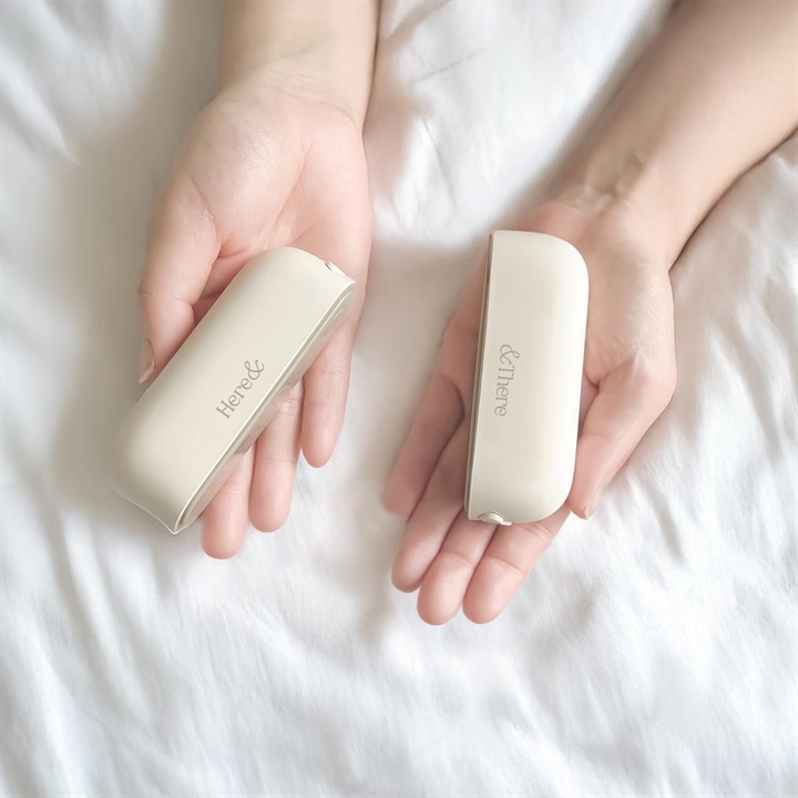 充電式ニコイチ型カイロ