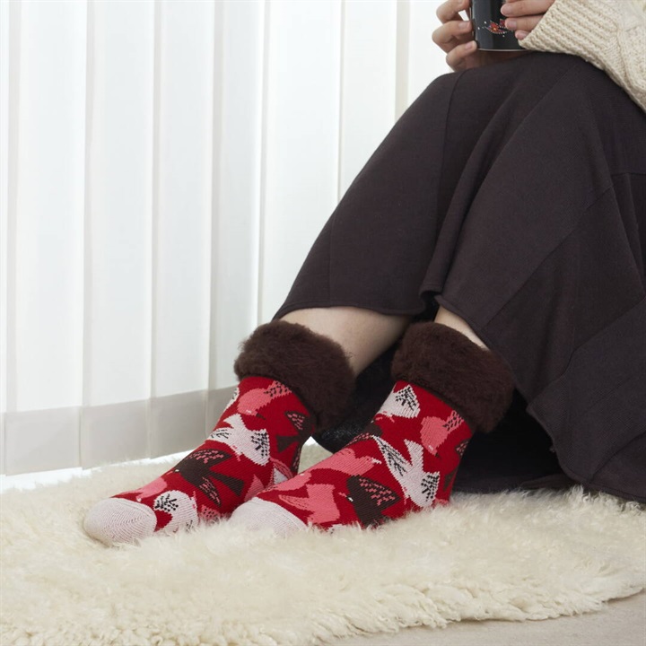 【from F】lintuリントゥ(鳥) もこもこソックス