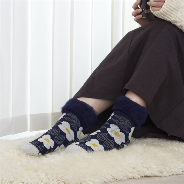 【from F】Kukkapuutarhaクッカプータラハ(花畑) もこもこソックス