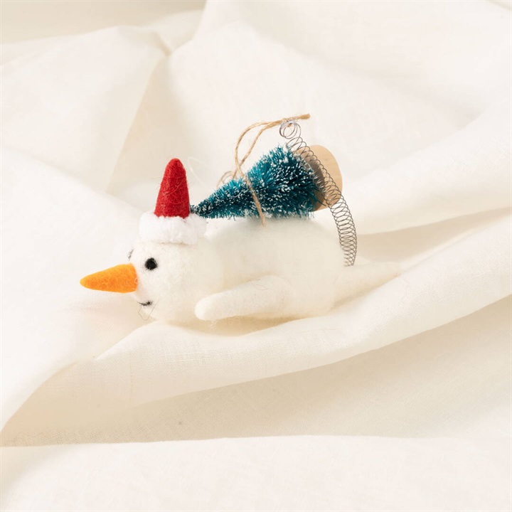 フェルト びよんびよんオーナメント