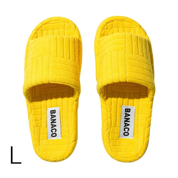 【BANACO】VIVID TERRY ROOM SLIPPER M／L