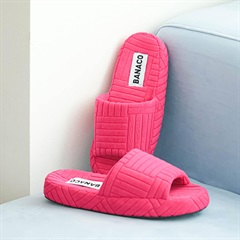 【BANACO】VIVID TERRY ROOM SLIPPER M／L(ピンクM)