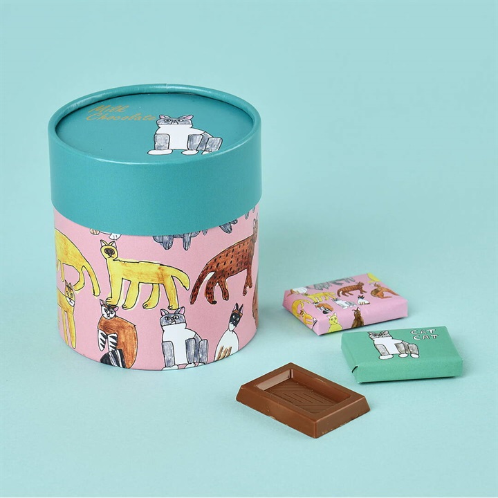 【第3世界ショップ】Artisan ARTBOX ミルクチョコ 『ディレクターキャット』