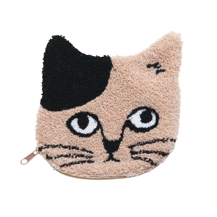 【松尾ミユキ】cat moco pouch ダイカットポーチ
