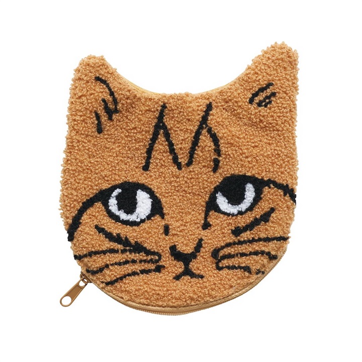 【松尾ミユキ】cat moco pouch ダイカットポーチ