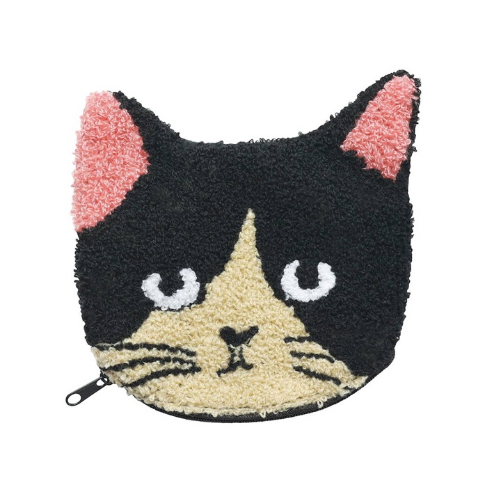 【松尾ミユキ】cat moco pouch ダイカットポーチ