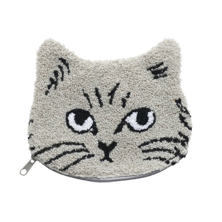 【松尾ミユキ】cat moco pouch ダイカットポーチ