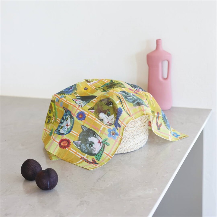 【Nathalie Lete】Handkerchief Cats/Dogs/Rabbits