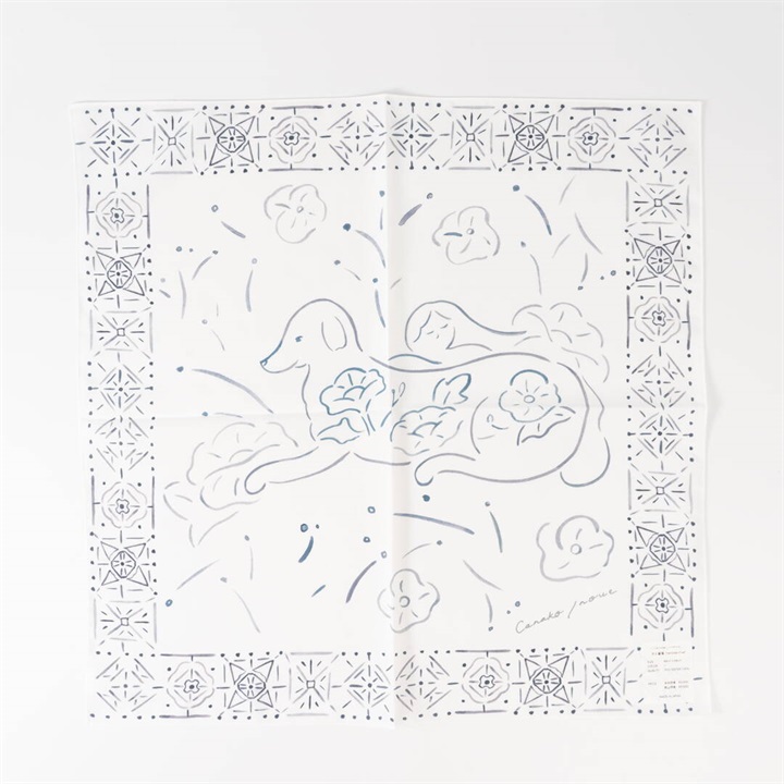 【Canako Inoue】Handkerchief scarf ハンカチーフスカーフ