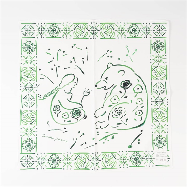 【Canako Inoue】Handkerchief scarf ハンカチーフスカーフ