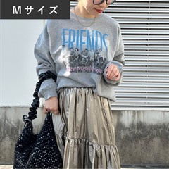 OTHER COLOR.&SAMPLE PHOTO FRIENDS 長袖スウェット(TOP GRAY(M))