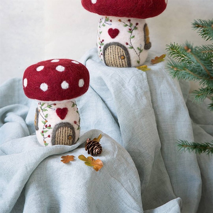 【En Gry & Sif】Mushroom Houseのオブジェ