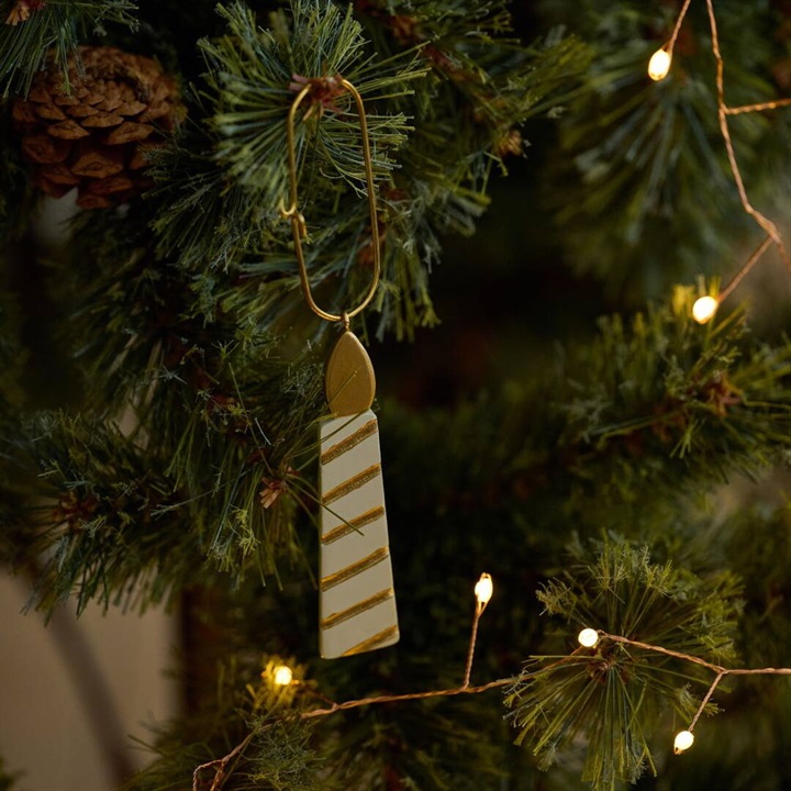 【shesay】チャームにもなるレジンのクリスマスオーナメント