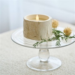 【shesay】涼しげな佇まいのリューズガラス ケーキスタンド(S)