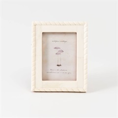 【artipur COTTAGE】ボーンフォトフレーム モノトーン(きのこ)