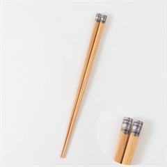 mys. 箸 22.5cm 1膳 ギフトBOX入り(ツイード)