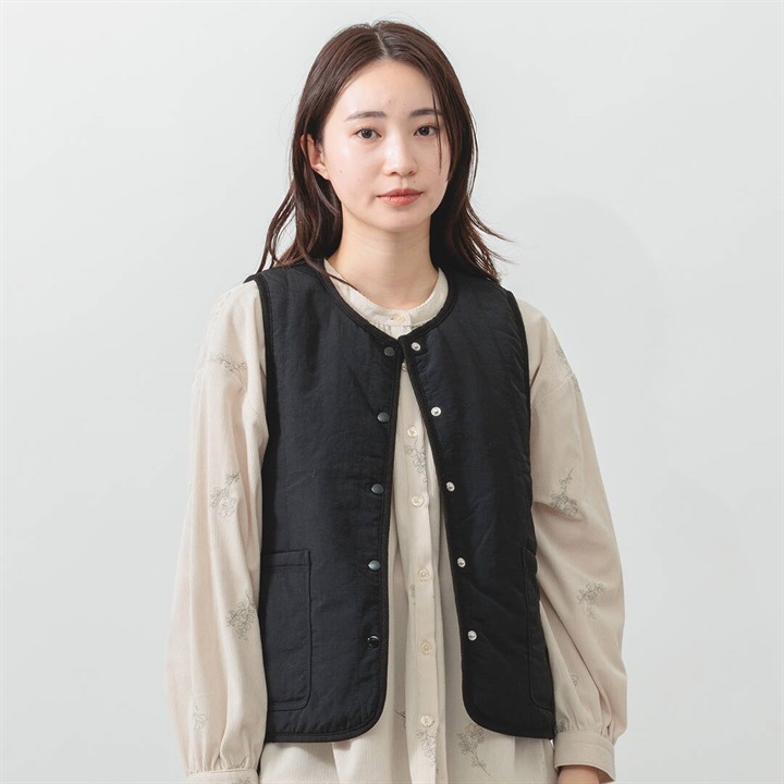 【M.M.O】撥水ワッシャー×ボアリバーシブルベスト
