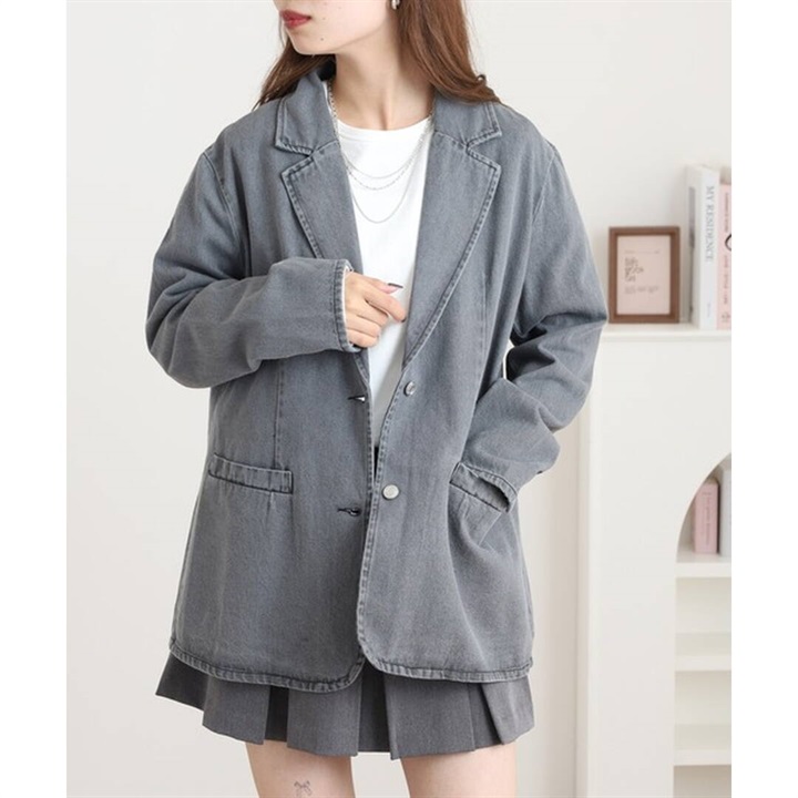 【Arinomama】9.5ozテーラードデニムジャケット