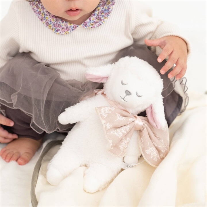【Lien de famille】シープボアぬいぐるみ＆ハンカチセット