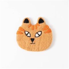 【MERRYMERRY】コースター Felt Cat Coaster(TORA)