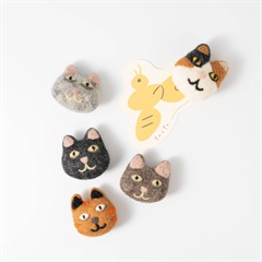 【MERRYMERRY】マグネット Felt Cat Magnet