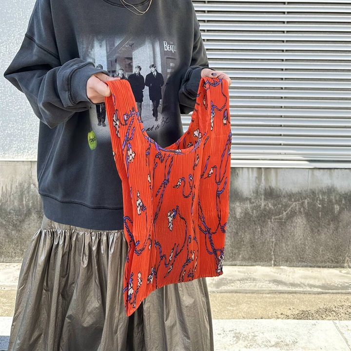 【BAGGU】Pleated BAGGU エコバッグ