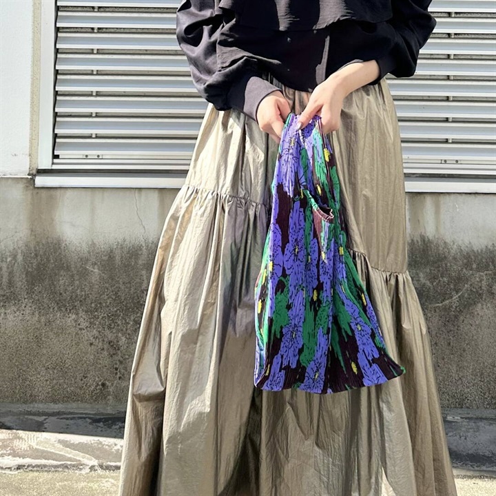 【BAGGU】Pleated BAGGU エコバッグ