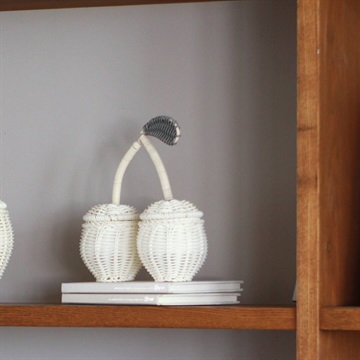 【EIBORIE】フルーツ シェイプバスケット チェリー