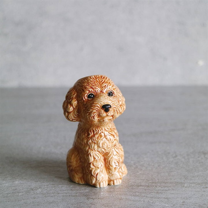 Animal Vase Dog B(Toy Poodle)