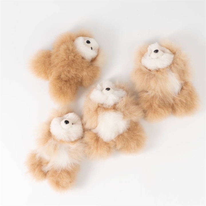 Alpaka Fur くまさんぬいぐるみ 20cm