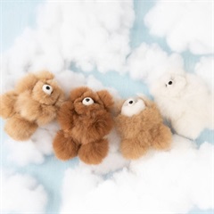 Alpaka Fur くまさんぬいぐるみ 20cm