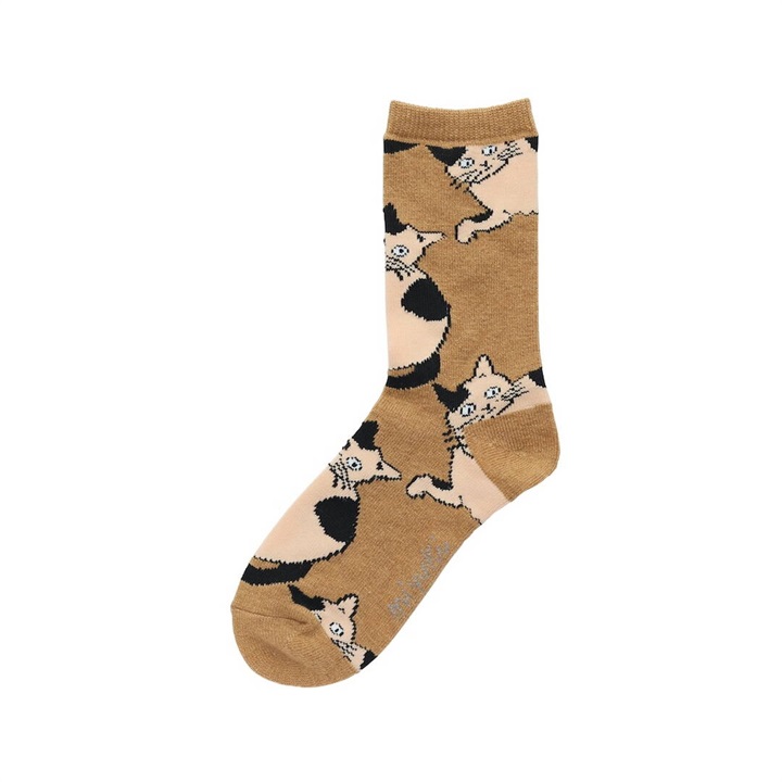 【松尾ミユキ】Wool Blend Socks ウール混 ソックス cat