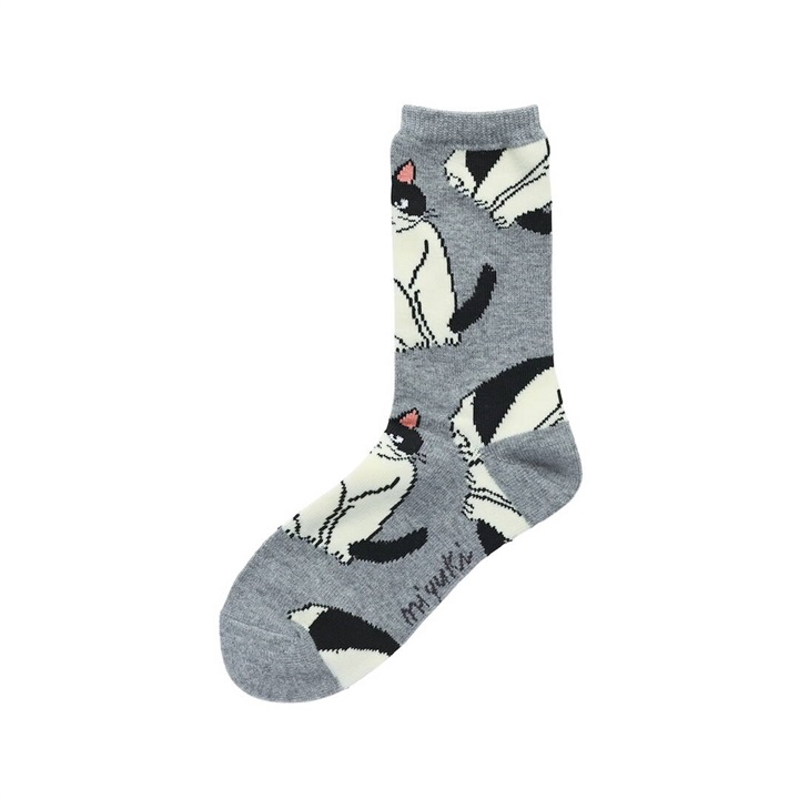 【松尾ミユキ】Wool Blend Socks ウール混 ソックス cat