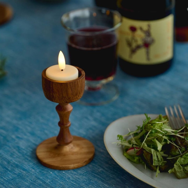 【shesay】二通りの置き方を楽しめるキャンドルホルダー(S)