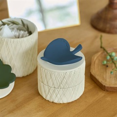 【shesay】蓋もミニトレーとして使える レジンのアクセサリーケース バード(IV)