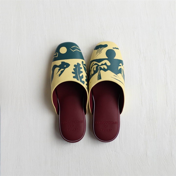 CLOAKROOMS OF.Fuller いとう瞳 NIGHT and DAY PANTOUFLE スリッパ
