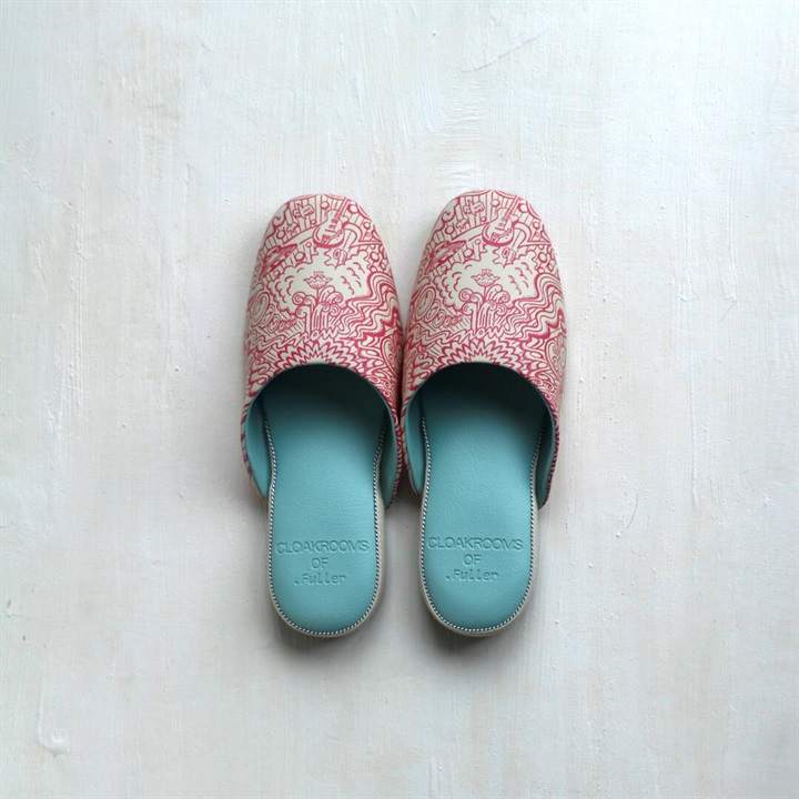 CLOAKROOMS OF.Fuller 山田タクヒロ HOCUS POCUS PANTOUFLE スリッパ
