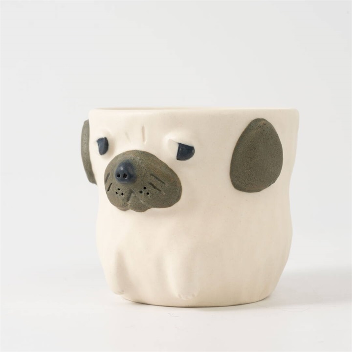 【AKANE's Pottery】カップ パグ