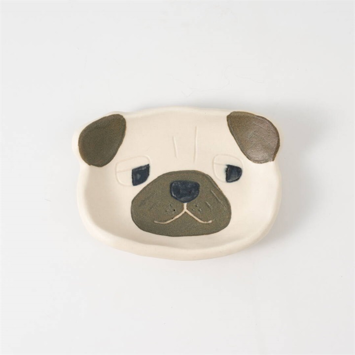 【AKANE's Pottery】豆皿 トレー パグ
